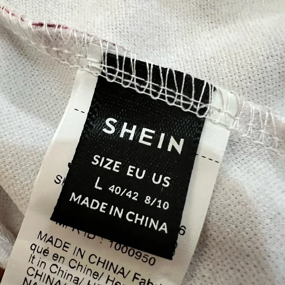 SHEIN Blue and White Sleeveless Top - Picture 10 of 11